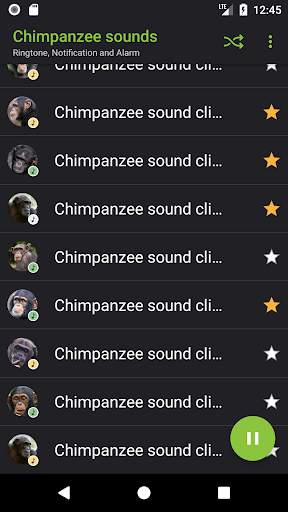 Appp.io - Chimpanzee sounds screenshot 3