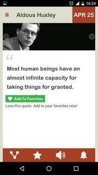 Aldous Huxley Daily screenshot 5