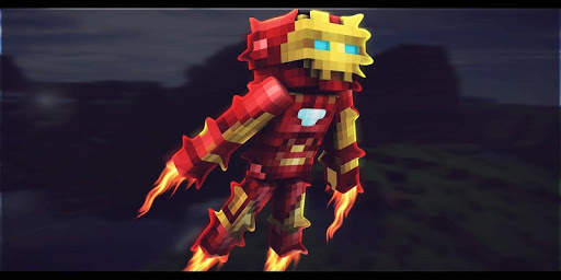 Man Iron Skins for Minecraft screenshot 1
