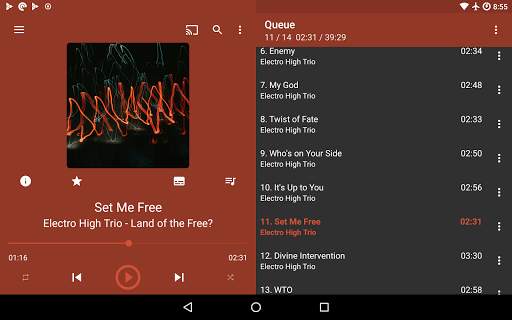 GoneMAD Music Player (Trial) स्क्रीनशॉट 7