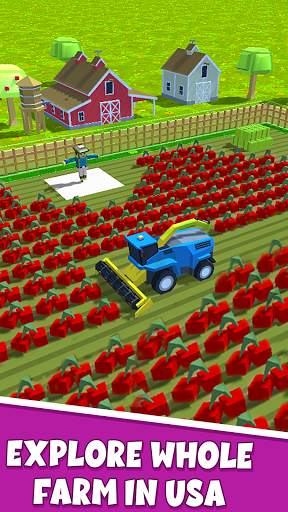 Farming.io - 3D Harvester Game screenshot 4