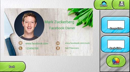 Best business card maker screenshot 6