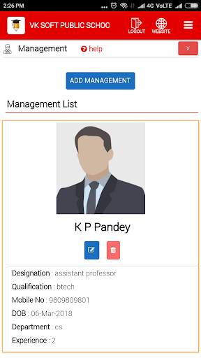 VIDYA School App screenshot 7