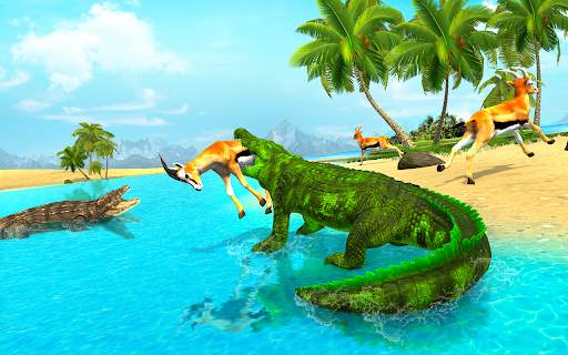 Angry Crocodile Animal Attack  screenshot 1