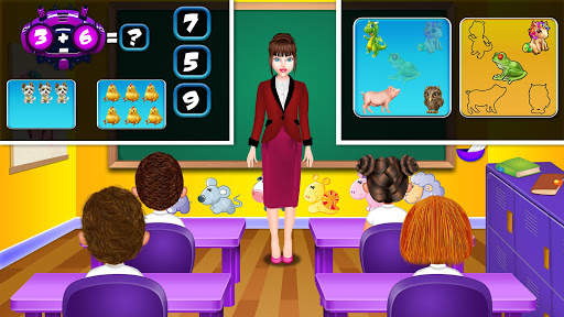 Emma Back To School Life: Classroom Play Games screenshot 3