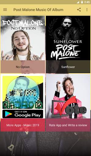 Post Malone Music Of Album screenshot 4