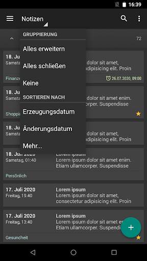 Meine Notizen - Notizblock screenshot 4
