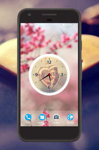 Locket Clock Live Wallpaper screenshot 4