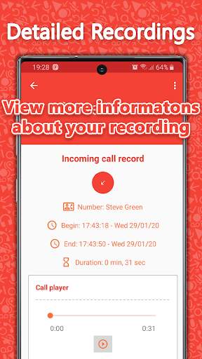 Mini For Call Recorder - Automatic स्क्रीनशॉट 5