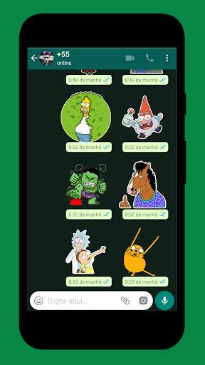 WA Stickers Geek screenshot 4