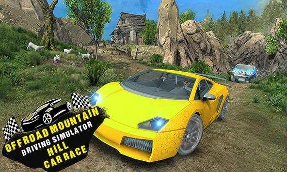 Offroad Mountain Driving Simulator : Hill Car Race screenshot 1
