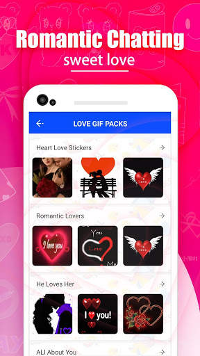 Love Gif Stickers WhatsApp screenshot 4