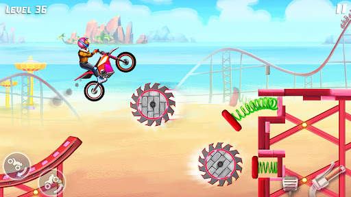 Bicicleta De Acrobacias Juegos screenshot 2