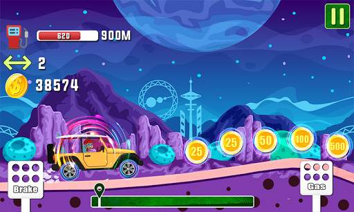 2D Jeep Racing Adventure screenshot 3
