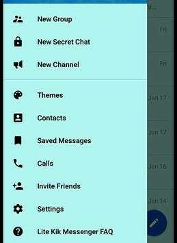 Lite Kik Messenger screenshot 1
