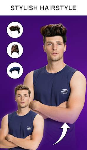 Stylist : Man photo editor & Men HairStyle, Suits screenshot 1