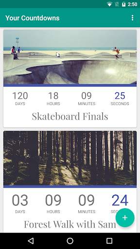 Countdown by timeanddate.com screenshot 1