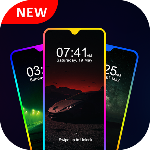 Colorful Border Light : Edge Video Live Wallpaper icon