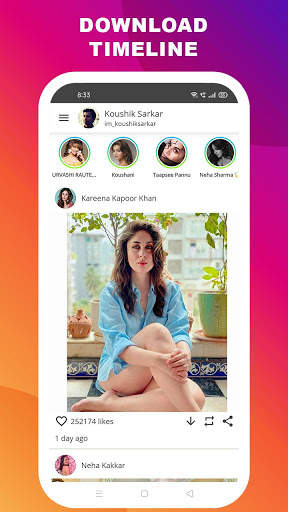 Downloader for Instagram - Timeline, Story, Feed screenshot 2