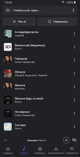 Rexy Music Player screenshot 3