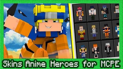 Mod Anime Heroes for Minecraft PE screenshot 1