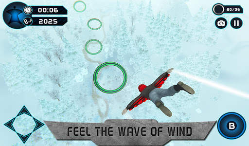 Wingsuit Simulator - Sky Flying Game screenshot 3
