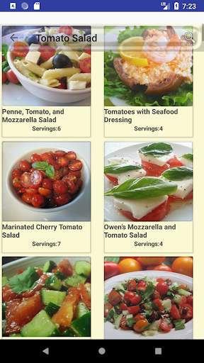 Vegetable Salad Recipes screenshot 2