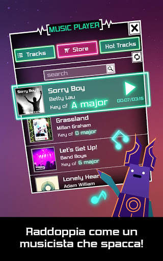 Pianeta del ritmo MP3 screenshot 4