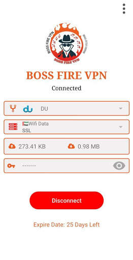 Boss fire vpn screenshot 2