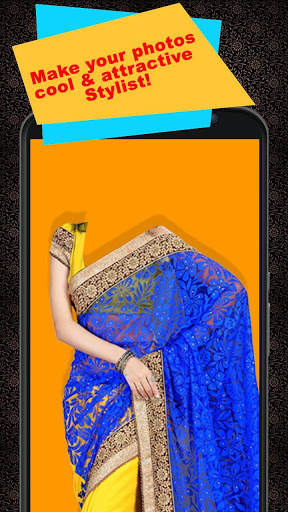 Saree Blouse Photo Suit screenshot 1