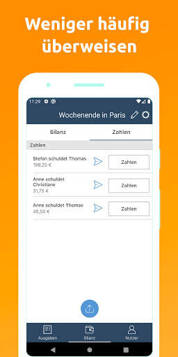 Ausgaben gleichmäßig aufteilen - Rechnungen teilen screenshot 3