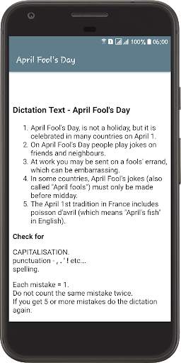 English Dictation скриншот 4