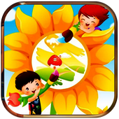 Flowers photo frames icon