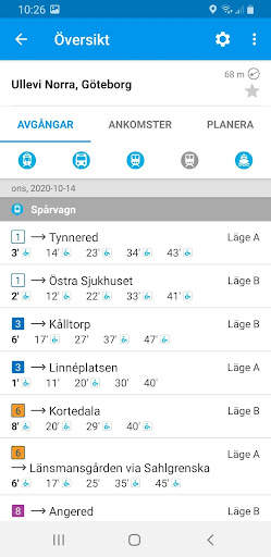 Reseplaneraren screenshot 4