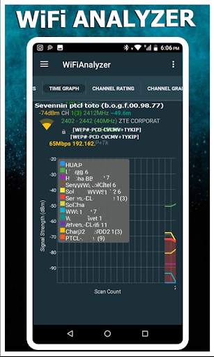 WiFi Analyzer - WiFi Monitor & Wifi Test Networks screenshot 6