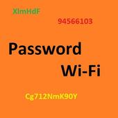 Password WIFI icon