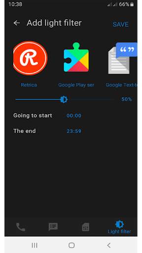 BAPIO - CALL RCORDER - NOTES - BLUE LIGHT FILTER 8 تصوير الشاشة