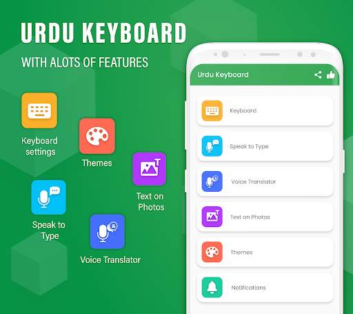 Urdu Voice Typing Keyboard screenshot 1