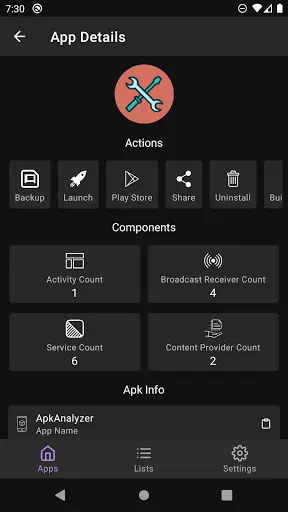 Apk Analyzer 4 تصوير الشاشة