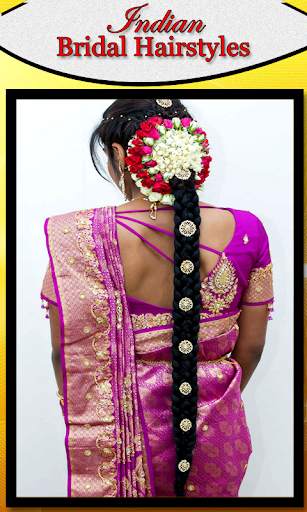 Indian Bridal Hairstyles Free screenshot 4