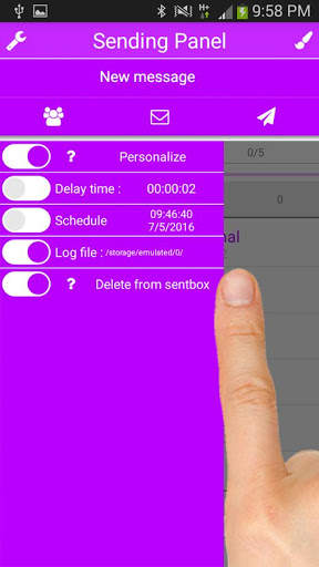 SMS-рассылки и групповые SMS скриншот 8