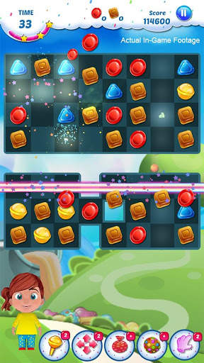 Gummy Candy - Match 3 Game 14 تصوير الشاشة