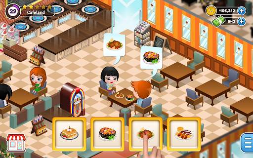 Cafeland - Gioco di Ristorante screenshot 1