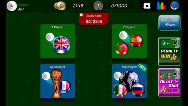 Soccer Caps Clash screenshot 1