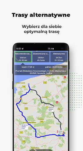 Nawigacja Plus - mapy, nawigacja GPS, kontrole screenshot 4