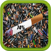 Cigarette Battery Widget icon