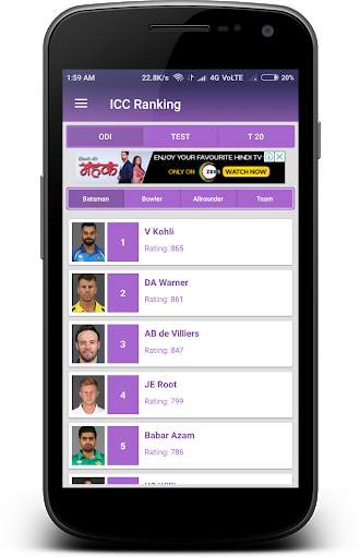 FAST Live Cricket Line screenshot 5