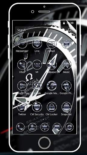Luxury watches theme for men's 4 تصوير الشاشة