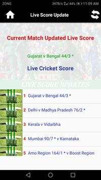 Live Cricket Score & Psl Squad screenshot 4