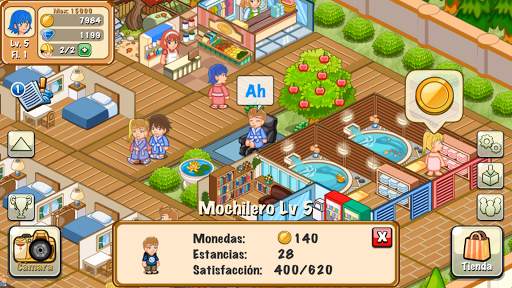 Hotel Story: Resort Simulado screenshot 1
